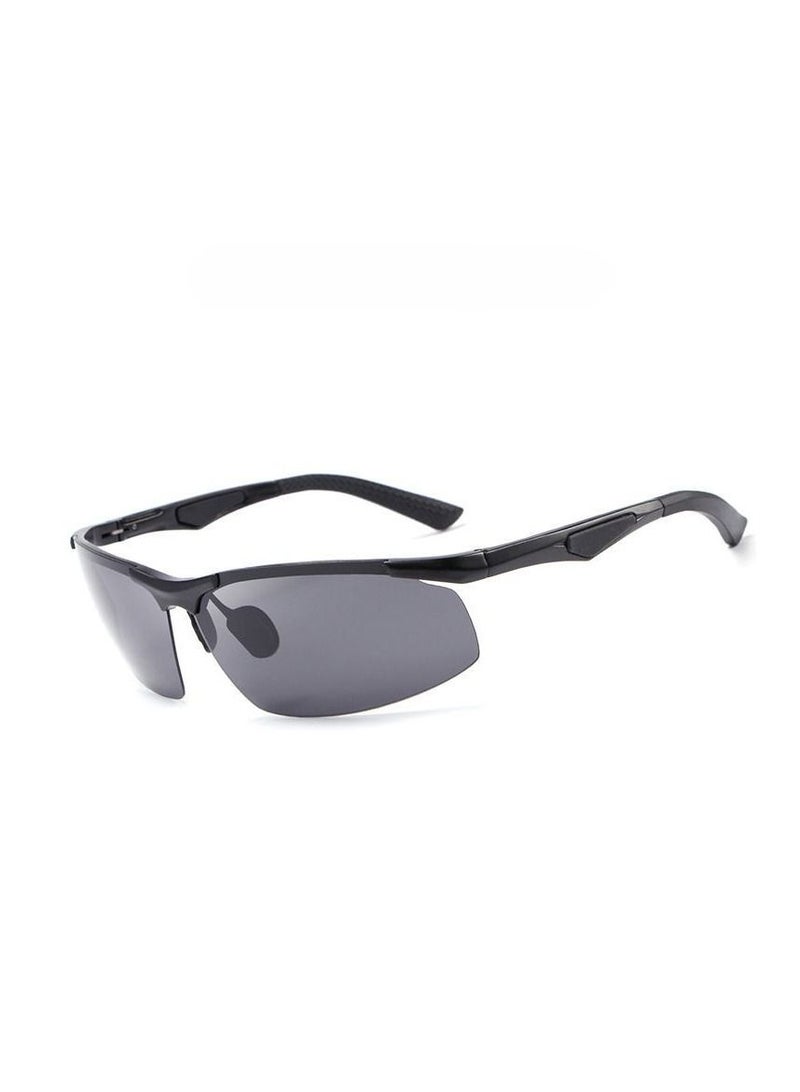 HDCRAFTER New polarized frameless all aluminum magnesium sports driving cycling glasses - Image 2