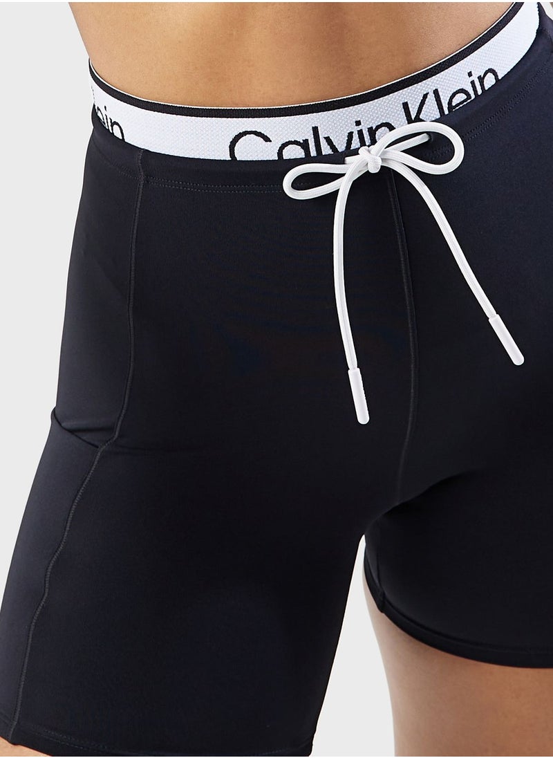 Calvin Klein Sports - Logo Biker Shorts - Image 1