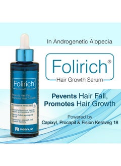 Folirich Hair Growth Serum | Promotes Fuller, Thicker, And Healthier Hair | Reduces Hair Fall And Strengthens Hair | Suitable For Men And Women | 60Ml - pzsku/Z068605514352A9EA24FAZ/45/_/1735817100/d082854e-adb4-4a7e-b6bf-9944f22e73e9