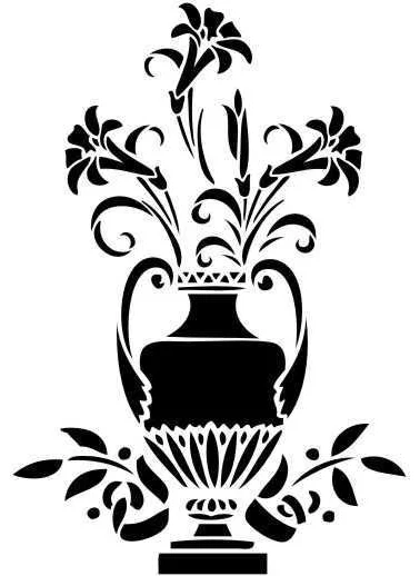 Artebella D-4 Stencil D Series 20x30 cm