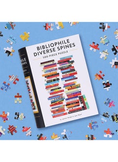 Bibliophile Diverse Spines 500-Piece Puzzle  - Image 5