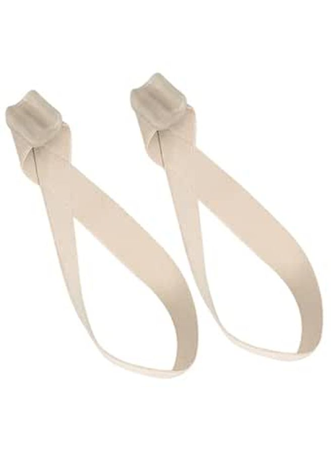 Women Big Toe Corrector Beige 2pcs Bunion Straightener with Tension Strap for Day and Night Pain Relief S Size Fits US 5 9 - Image 1
