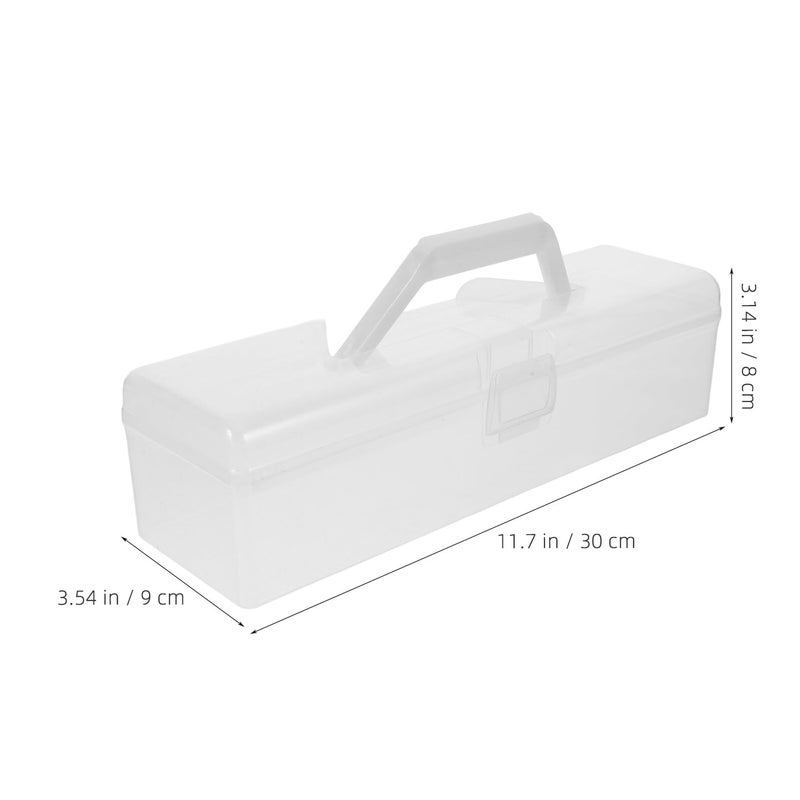 Large Leakproof Roll Cake Carrier Box Portable Food Storage Container - Image 3