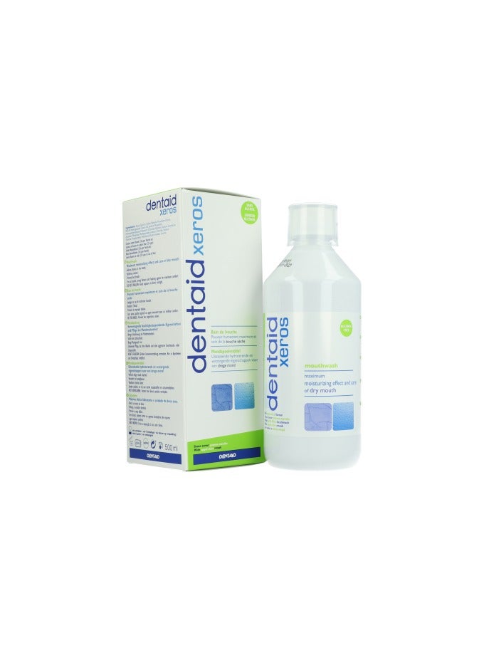 Dentaid Xeros Mouthwash Indicated for People with Dry Mouth, or Xerostomia 500ml - Image 2