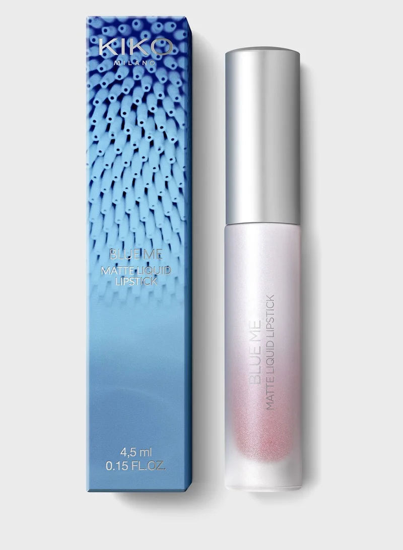 KIKO MILANO Blue Me Matte Liquid Lipstick - 6 Universal Mauve