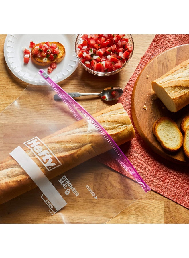 Hefty Slider Jumbo Storage Bags, 2.5 Gallon Size, 12 Count - Image 4