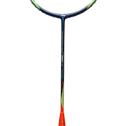 Li-Ning Windstorm Nano 780 Lite Professional Carbon Fibre Badminton Racquet (Navy/Orange) Carbon Fiber - Image 4