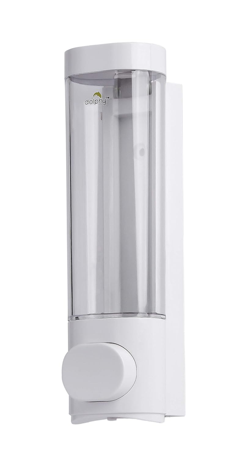 DOLPHY ABS Liquid Soap Dispenser-300Ml,White - Image 1