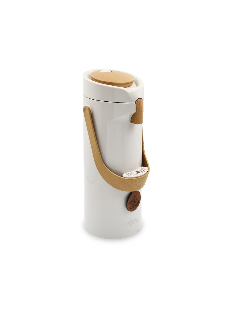 Homesmiths - Homesmiths Ramadan 1.9L Airpot White - Keep Drinks Hot/Cold, Stylish, Durable, Perfect For Iftar, Suhoor - Image 1