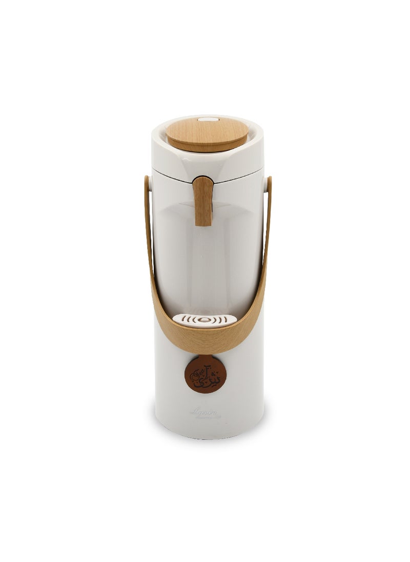Homesmiths - Homesmiths Ramadan 1.9L Airpot White - Keep Drinks Hot/Cold, Stylish, Durable, Perfect For Iftar, Suhoor - Image 1