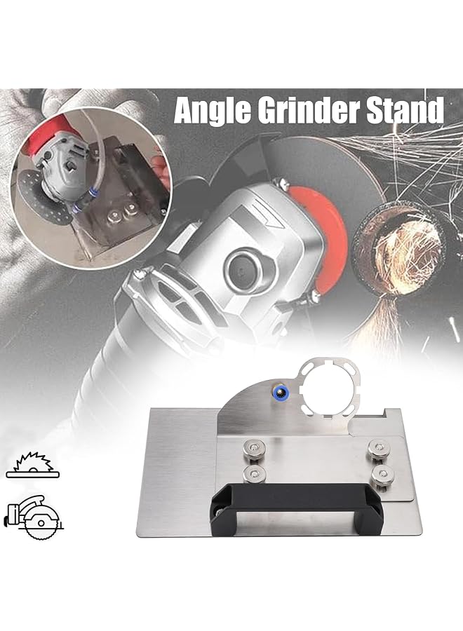 erorex Adjustable Portable Professional Tile Chamfering Tool For 100 Type Angle Grinders Holder Cutter Support Tools Angle Grinder Holder Bracket With Clamping System - Image 2