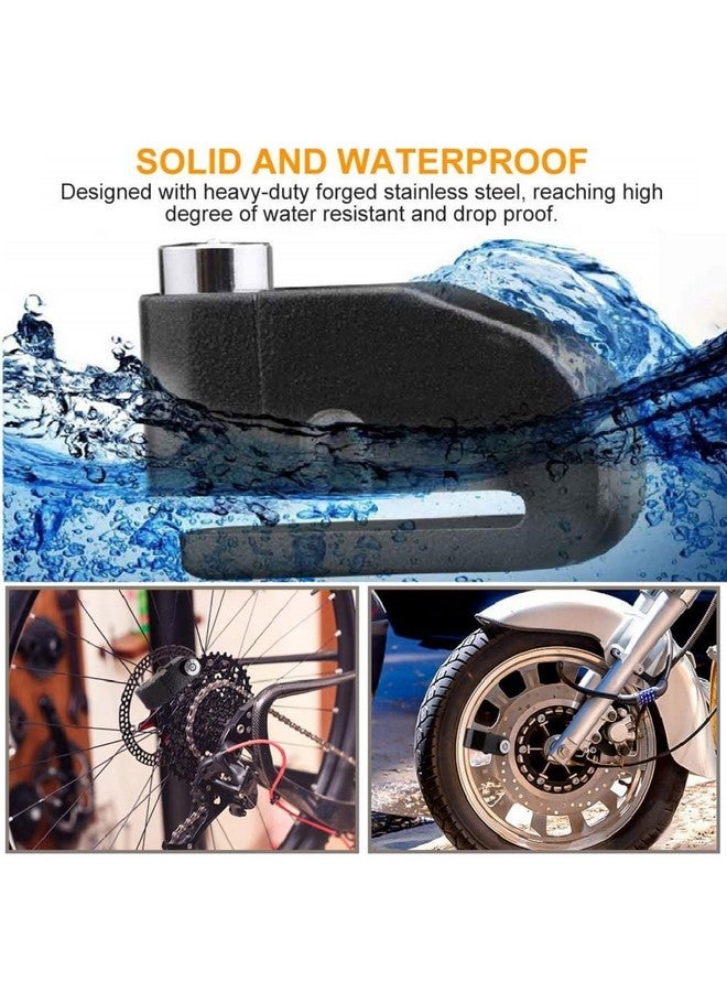 Kingsway Alarm Disc Lock, Heavy Duty Anti Theft Disc Brake Wheel Lock with 110dB Super Loud Alarm Sound Use for All Disc Brake Wheel Motorcycle e-Bike Scooter Ranger Cycle, 100% Waterproof, 1 Piece - Image 2