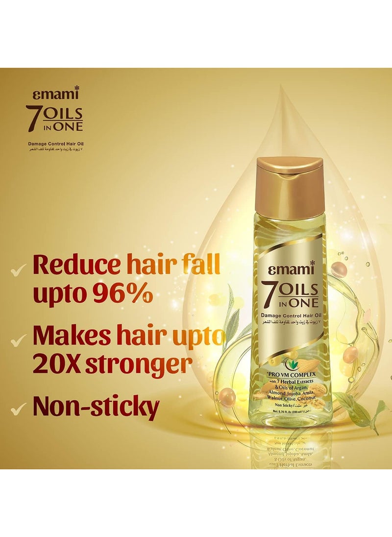 emami Emami 7 Oils In One Damage Control Hair Oil 300 ML  - Image 3