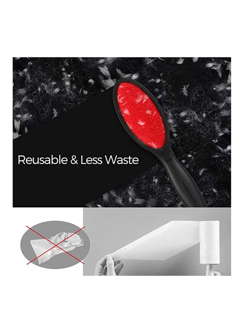 Y&D 2 Pcs Long Lasting Reusable and Double Sided Magic Lint Remover Brush for Pet Hair - Image 4