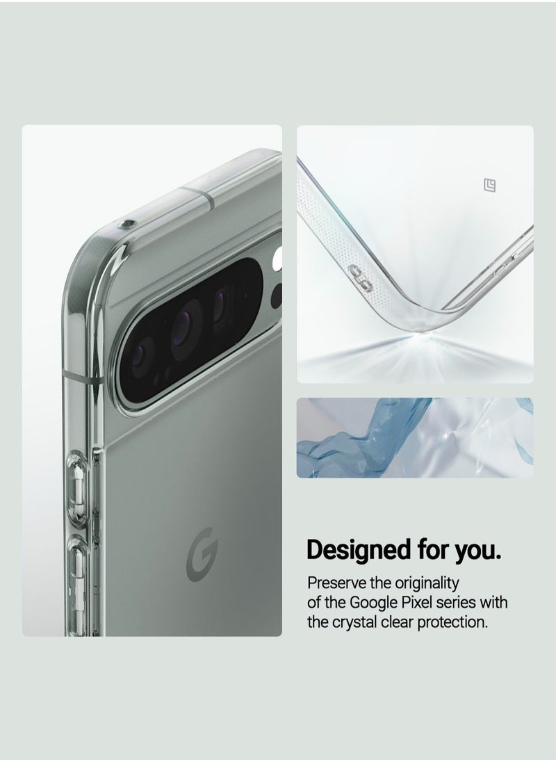 Caseology Capella for Google Pixel 9 Pro XL Case Cover 2024 [Mil Grade] - Crystal Clear  - Image 3