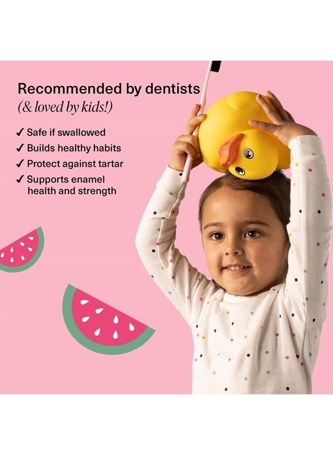 BOKA Fluoride Free Toothpaste- Nano Hydroxyapatite, Remineralizing, Sensitive Teeth, Whitening- Dentist Recommended for Adult, Kids Oral Care- Watermelon Mint Flavor, 4oz 1Pk - US Manufactured - Image 4