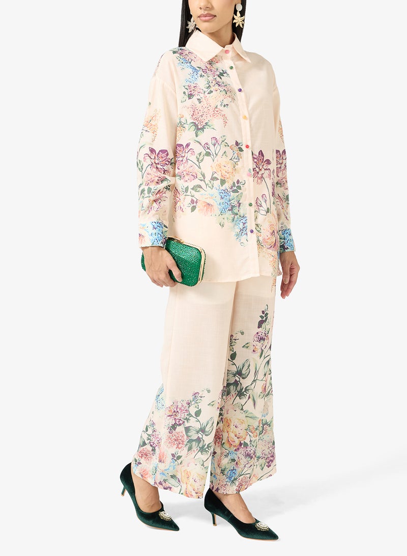 Khizana Dark green velvet pump with crystal brooch, low heel, pointed toe - Image 5