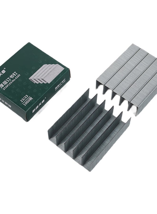 Tango High-Strength Staples 23/23, 1000 Pieces/Box, Staples For Office Supplies, Financial Documents, Contracts, File Storage, And Desktop Use - Image 1