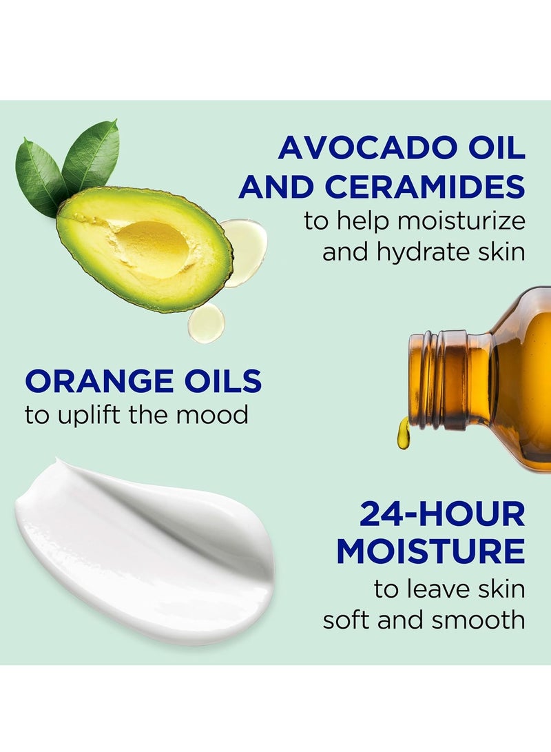 Dr Teal's Dr Teal's Body Lotion, Glow & Hydrate Ceramides & Avocado Oil, 18 fl oz (Pack of 3) - Image 2