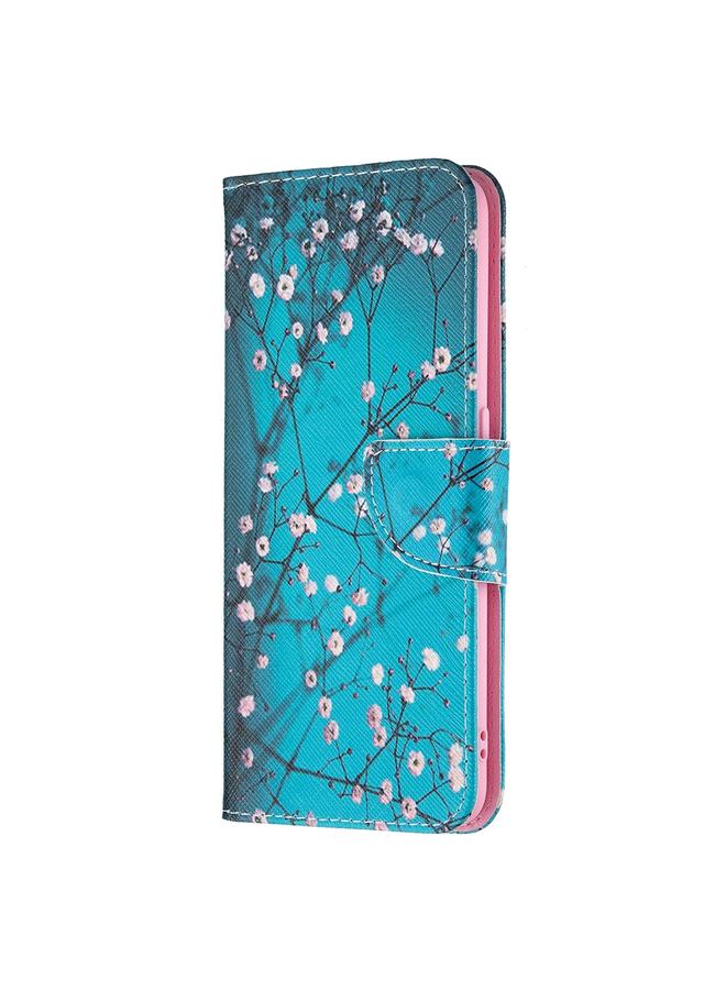 اس-توب جراب لهاتف OPPO A74 4G / F19 4G، جراب جلدي أفقي قابل للطي بنمط رسم ملون مع حامل وفتحات للبطاقات ومحفظة - Image 2