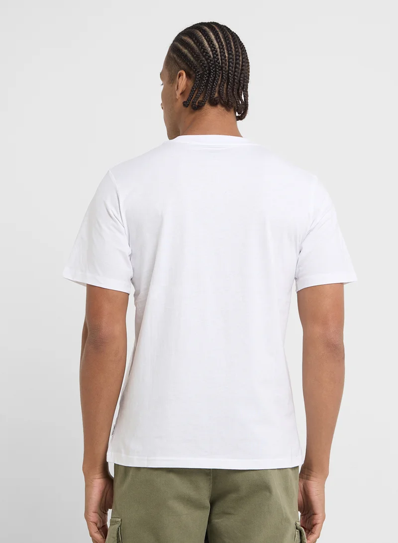 JACK & JONES 5 Pack Graphic Crew Neck T-Shirt