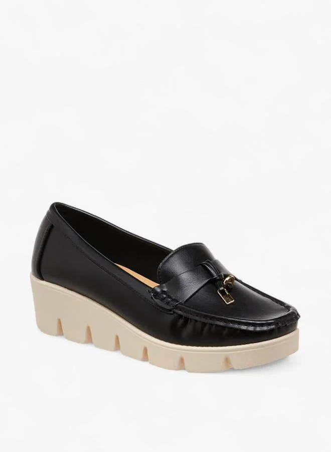 Le Confort Women's Wedge Heel Loafers