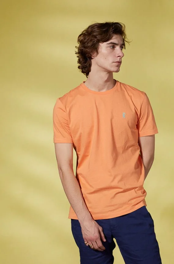 Vicomte A. Travis Tangerine T-Shirt 100% Cotton