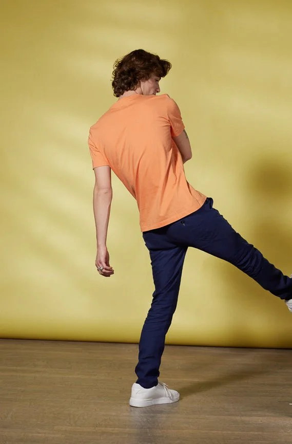 Vicomte A. Travis Tangerine T-Shirt 100% Cotton