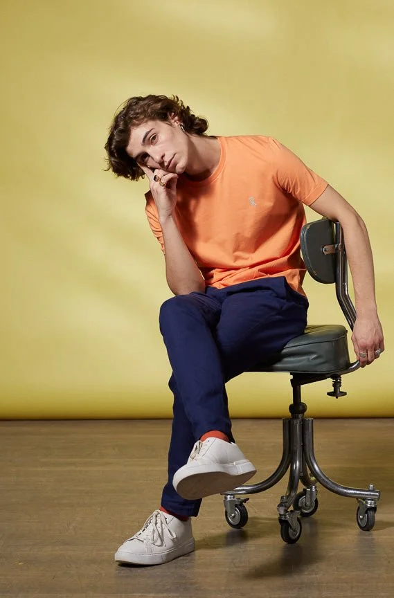 Vicomte A. Travis Tangerine T-Shirt 100% Cotton