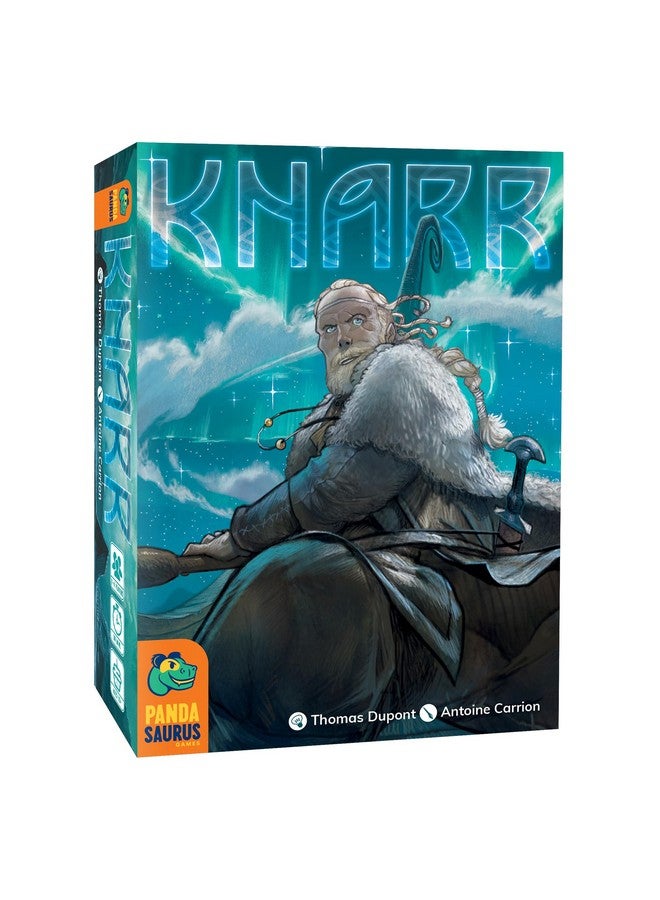 Pandasaurus Games Knarr Board Game - Form The Greatest Band of Vikings! Thrilling Exploration and Strategy Game, Fun Family Game for Kids & Adults, Ages 10+, 2-4 Players, 30 Min Playtime, Made by Pandasaurus Games - Image 1