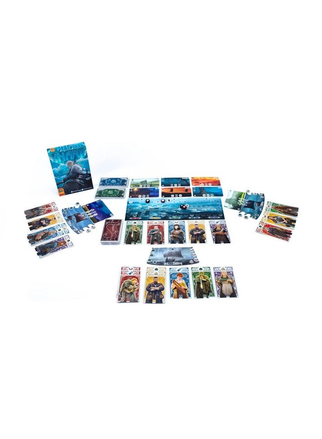 Pandasaurus Games Knarr Board Game - Form The Greatest Band of Vikings! Thrilling Exploration and Strategy Game, Fun Family Game for Kids & Adults, Ages 10+, 2-4 Players, 30 Min Playtime, Made by Pandasaurus Games - Image 2