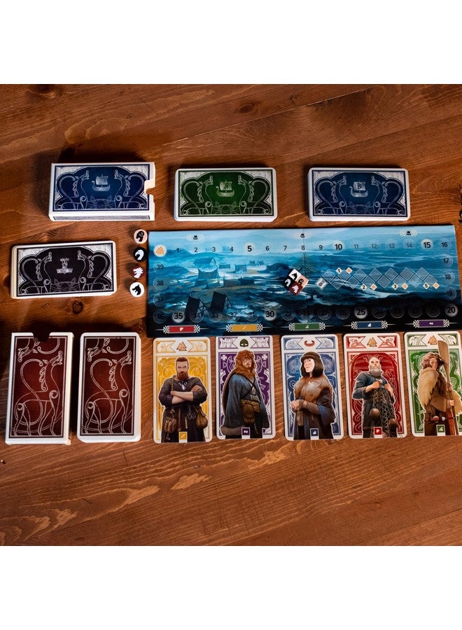 Pandasaurus Games Knarr Board Game - Form The Greatest Band of Vikings! Thrilling Exploration and Strategy Game, Fun Family Game for Kids & Adults, Ages 10+, 2-4 Players, 30 Min Playtime, Made by Pandasaurus Games - Image 4