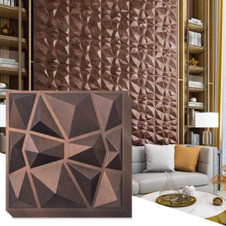Art3d Decorative 3D Wall Panels in Diamond Design, 12"x12" Antique Copper (33 Pack) - pzsku/Z068865ED5D276E8719BBZ/45/1751888149/459e9a04-bcc6-4b3c-88cb-377c1f3a4b3d