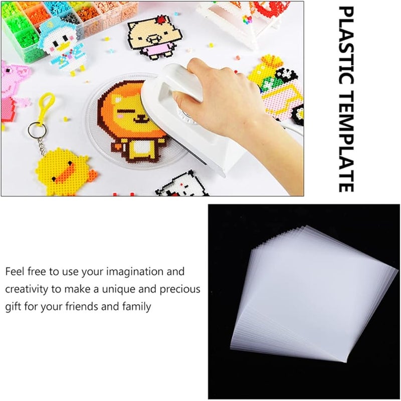 COHEALI 20 قطعة خرز بلاستيكي DIY أداة كي تعليمية مقاومة للحرارة للأطفال - Image 3