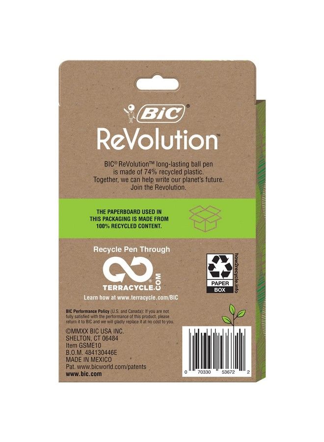 Bic قلم حبر جاف دائري ثوري أسود - Image 3