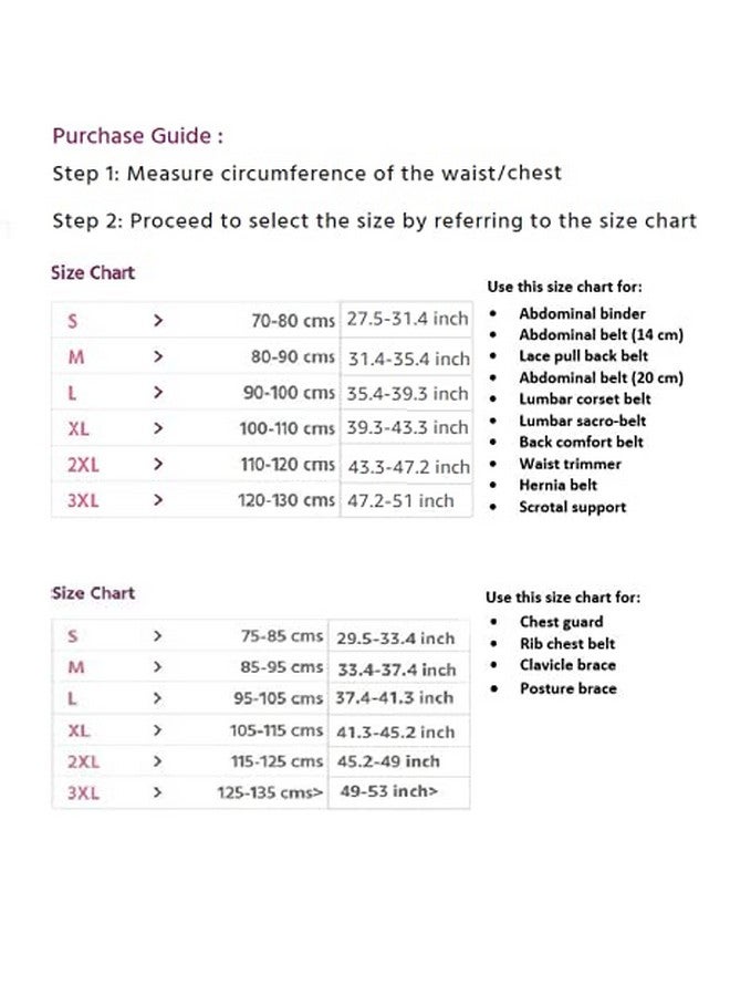 Flamingo Abdominal Binder - XXL (25 cm) - Image 2