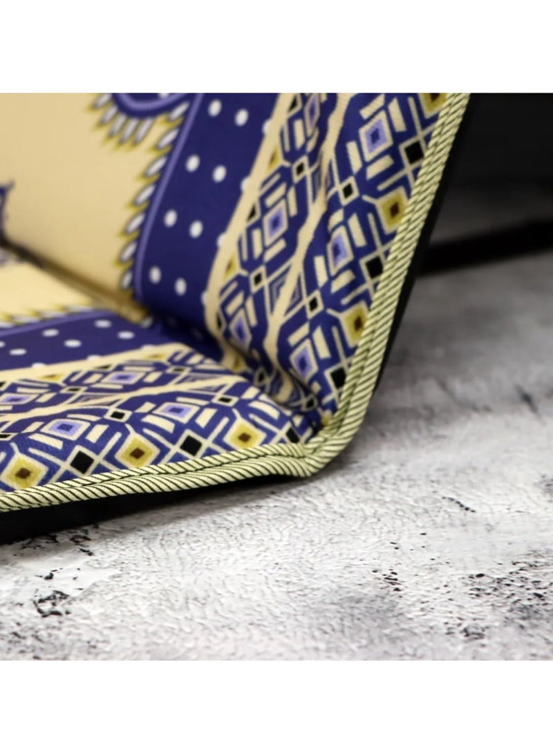 Sundus Tasabeeh Prayer Mat with Back Support & Back Rest. - Image 2