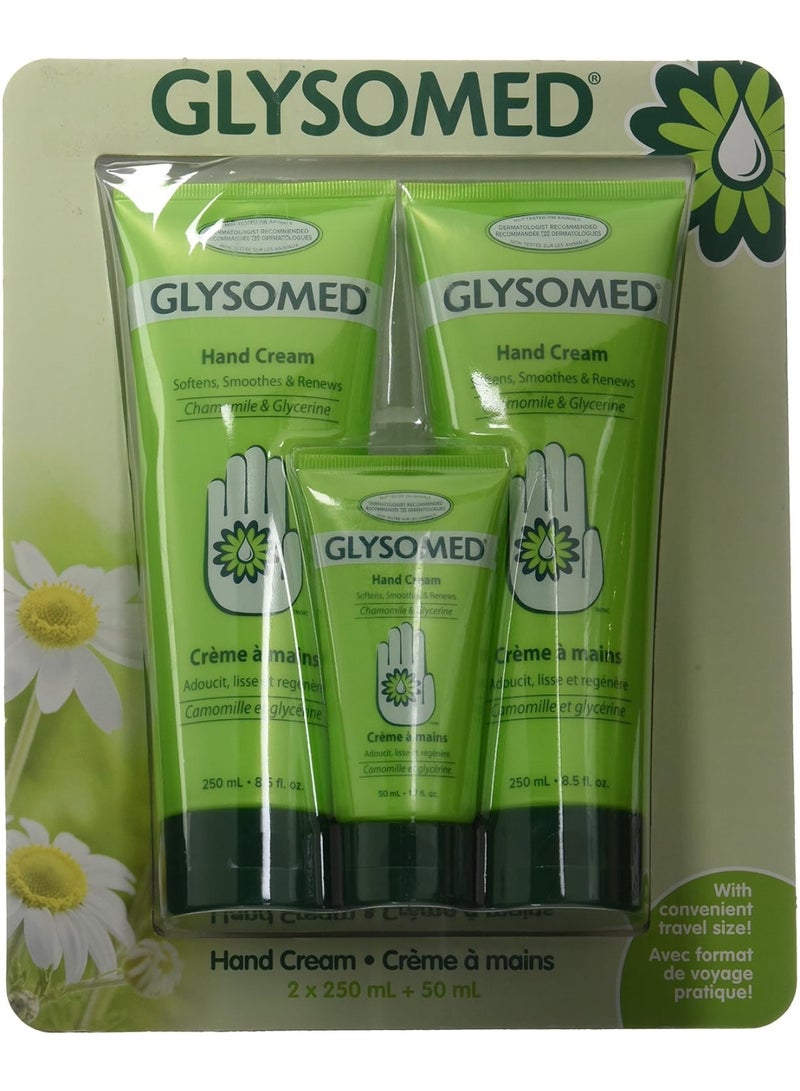 GLYSOMED Glysomed Hand Cream Combo 3 Pack (2 X Large Tube 8.5 Fl Oz + 1 X Purse Size 1.7 Fl Oz) - Image 2