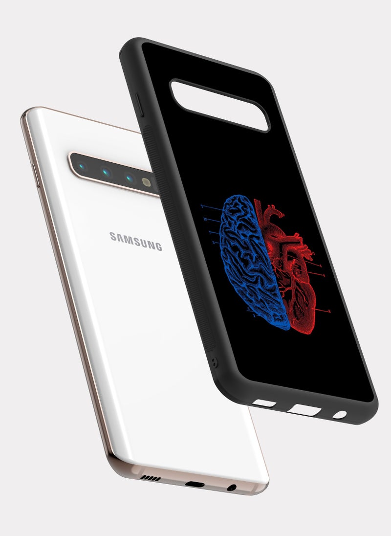 PXLAAT Samsung Galaxy S10 Plus case cover Brain And Heart - Image 2