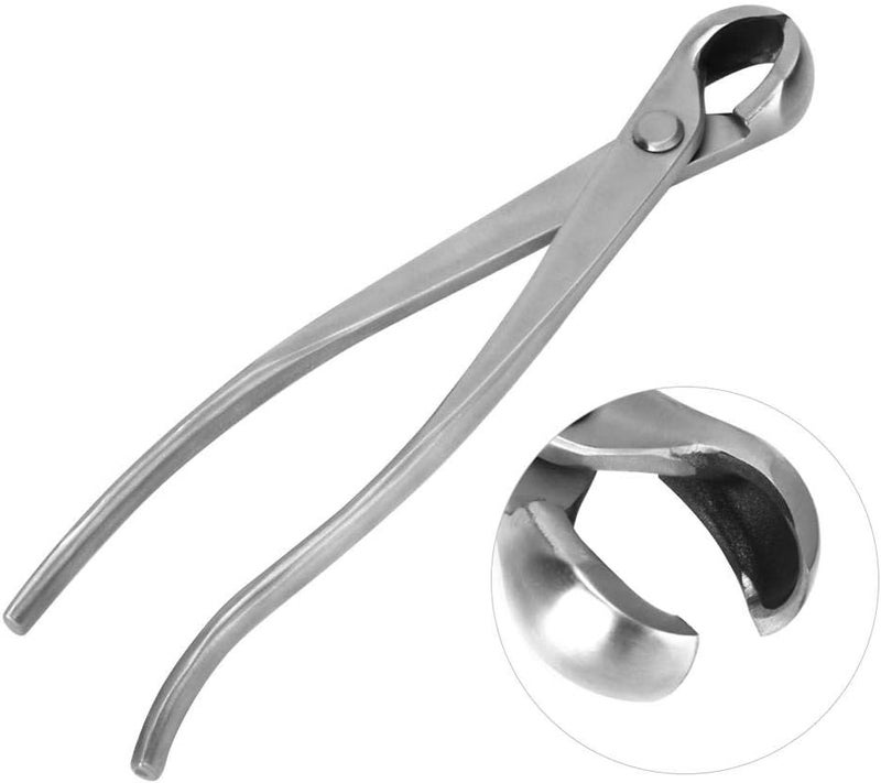 AUDBUA 210mm Stainless Steel Knob Cutter Bonsai Cutter Concave Cutter Gardening Tool Plant Bosai Branch Cutter - Image 1