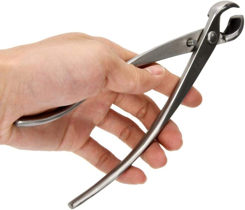 AUDBUA 210mm Stainless Steel Knob Cutter Bonsai Cutter Concave Cutter Gardening Tool Plant Bosai Branch Cutter - Image 4