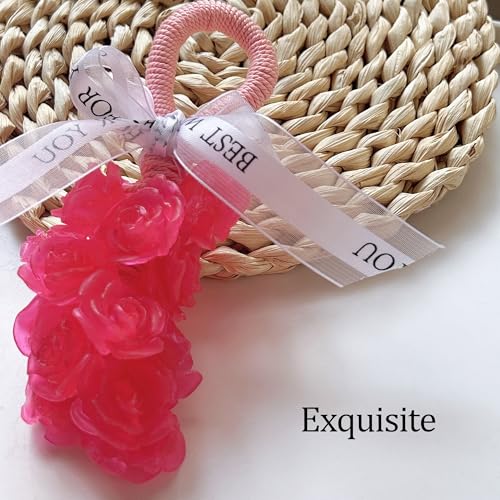 XLANMAY DIY Silicone Rose Shaped Grape Soap Molds - Exquisite Soap Making Kit Moldes para Jabones Artesanales Make Your Own Soaps for Gift (Without Soaps) - Image 2