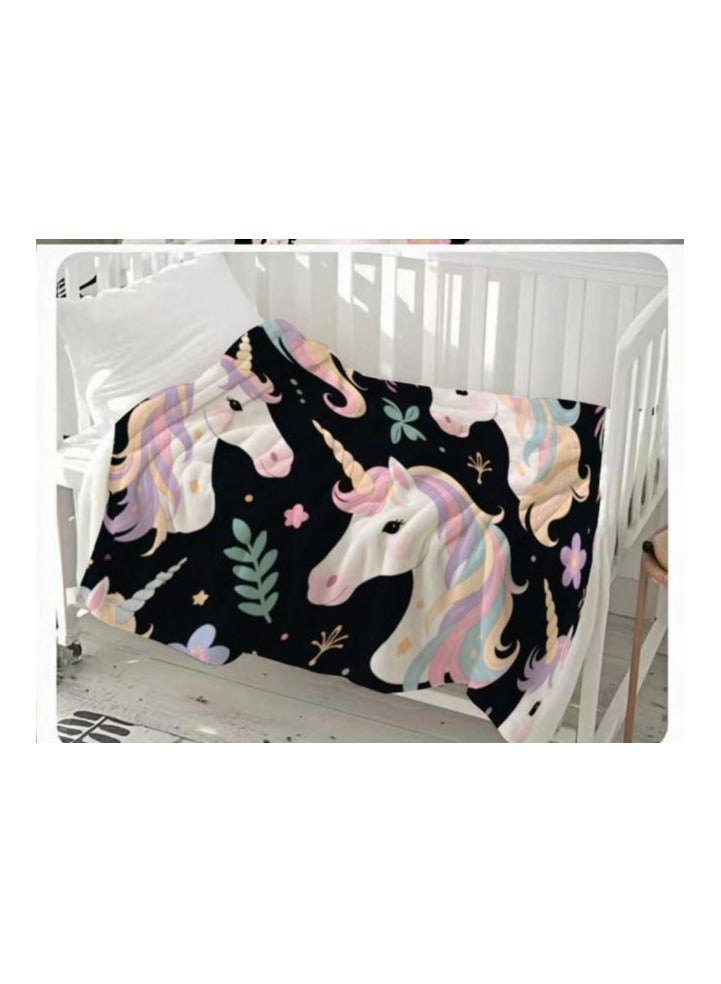 general Children's or student cartoon flannel thin blanket (warm and comfortable, suitable for sleep, games) 100cm*150cm - 591 - Image 3