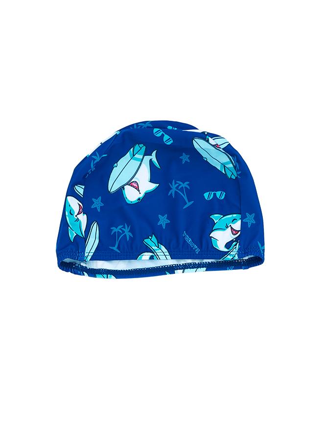 babyqlo Shark Print 3 Pc Boys Swimwear Set - Image 3