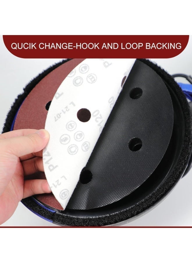 15-Pack 9 Inch Sanding Discs (120 Grit) - Hook & Loop Backing for Drywall & Surface Sanding Tools - Image 5