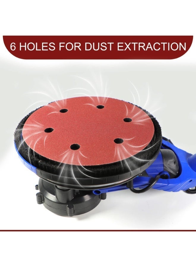 15-Pack 9 Inch Sanding Discs (120 Grit) - Hook & Loop Backing for Drywall & Surface Sanding Tools - Image 2