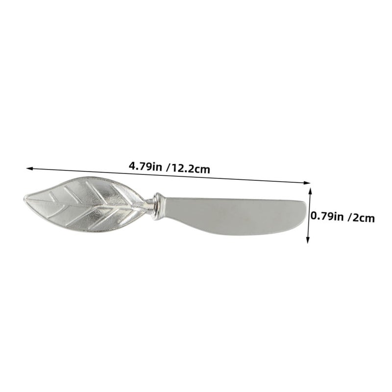 4Pcs Stainless Steel Butter Spreader Knives and Cream Cheese Spatulas for Kitchen Charcuterie Boards - Image 3