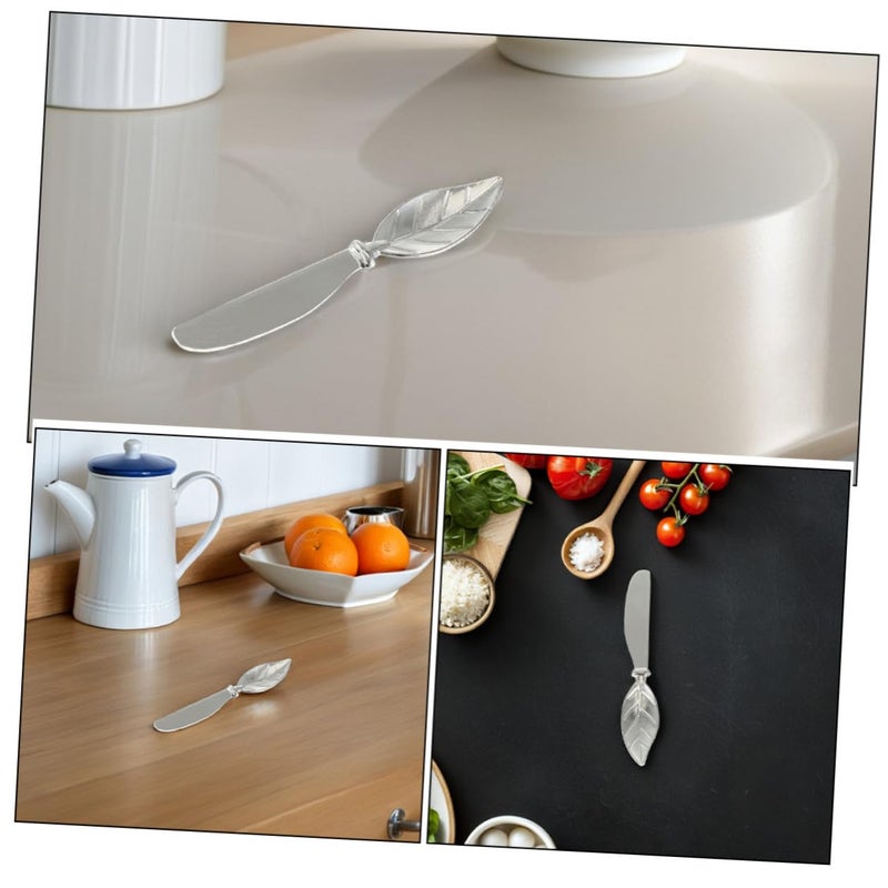4Pcs Stainless Steel Butter Spreader Knives and Cream Cheese Spatulas for Kitchen Charcuterie Boards - Image 4