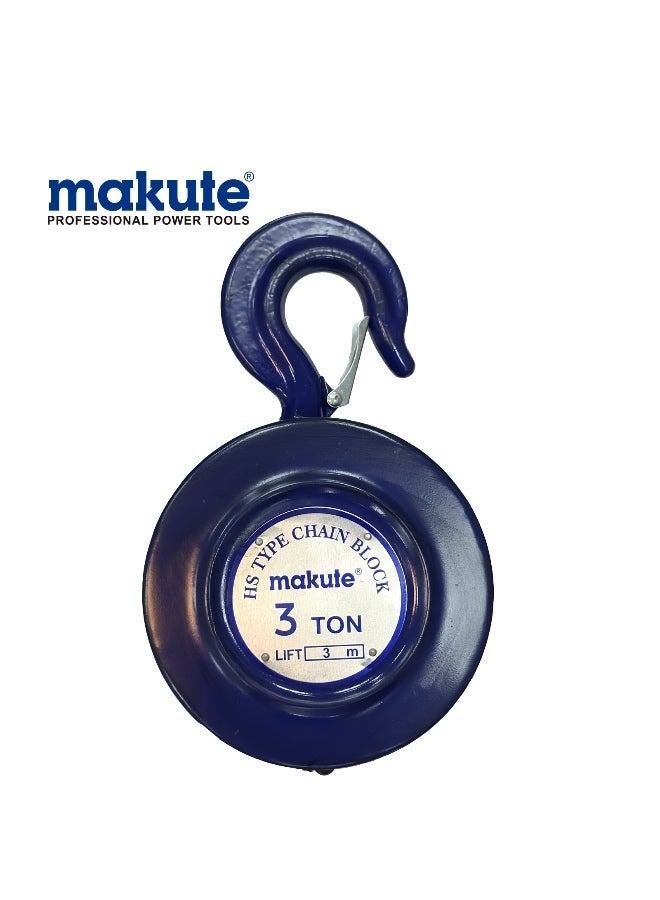 makute Hand Chain Hoist 3 Ton , 3 Meter - Image 2