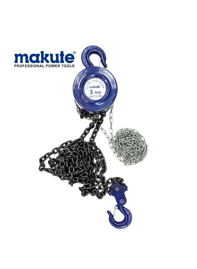 makute Hand Chain Hoist 3 Ton , 3 Meter - Image 1